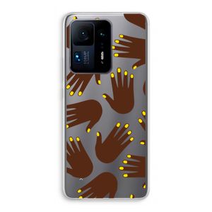 Hands dark: Xiaomi Mi Mix 4 Transparant Hoesje