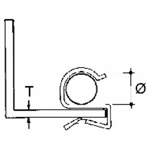 ECL-2024  - Mounting strap 20...24mm ECL-2024