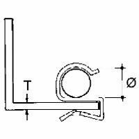 ECL-2024  - Mounting strap 20...24mm ECL-2024 - thumbnail