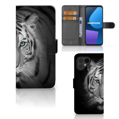 Fairphone 5 | Telefoonhoesje | Met pasjeshouder | Tijger