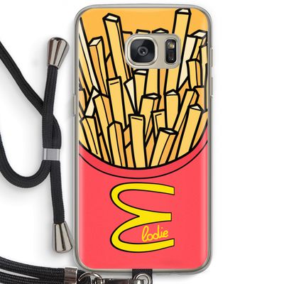 McElodie: Samsung Galaxy S7 Transparant Hoesje met koord