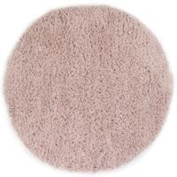 Floki - Hoogpolig Vloerkleed - Lila-Ø 120 cm