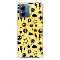 Extreme Case Motorola Moto G14 Punk Geel