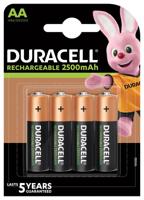 Duracell oplaadbare batterijen Recharge Ultra AA, blister van 4 stuks Duracell oplaadbare batterijen Recharge Ultra AA, blister van 4 stuks