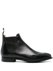 Crockett & Jones bottines chelsea 8 en cuir - Noir