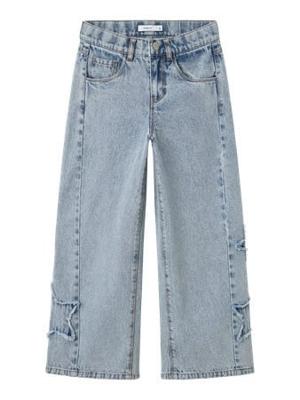 Name it winter jeansbroek meisjes - blauw - skater fit - NkfBella