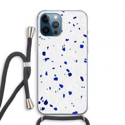 Terrazzo N°5: iPhone 12 Pro Transparant Hoesje met koord