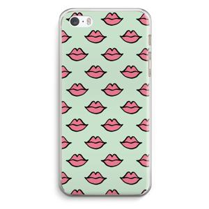 Lipjes: iPhone 5 / 5S / SE Transparant Hoesje