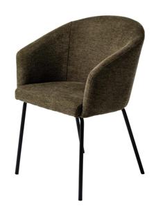 Eetkamerstoel Easton Olive Groen Fabric - Giga Living