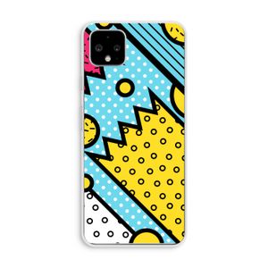 Pop Art #1: Pixel 4 XL Transparant Hoesje