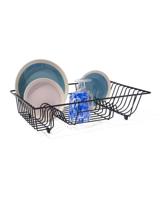 HEMA Afdruiprek 30x45x10.5 Zwart HEMA Afdruiprek 30x45x10.5 Zwart