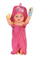 ZAPF Creation BABY born - Bath Hooded Towel Set Badset voor poppen poppen accessoires - thumbnail