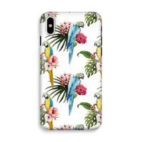 Kleurrijke papegaaien: iPhone XS Tough Case