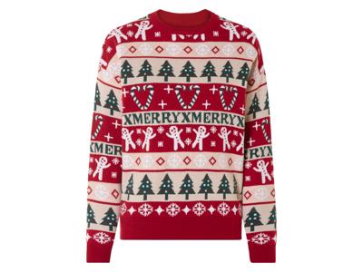 esmara Dames kersttrui (M (40/42), Rood)