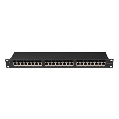 Stevige UTP-netwerkkabel categorie 6 Lanberg PPSA-1024-B Zwart