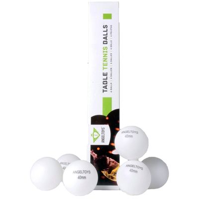 Tafeltennisballen, 6st.