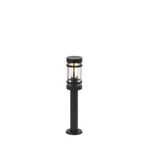 QAZQA Smart buitenlamp zwart 50 cm IP44 incl. Wifi ST64 - Gleam