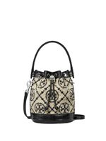 Tory Burch mini sac seau à logo - Tons neutres