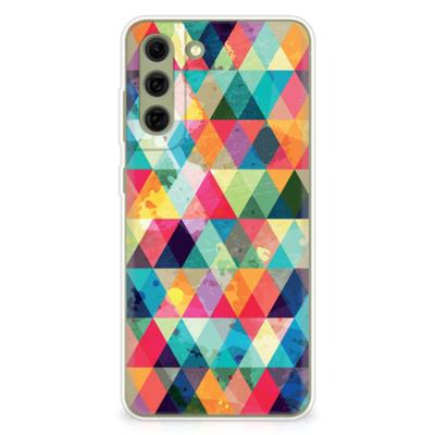 Samsung Galaxy S21FE | TPU bumper | Geruit