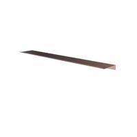 Hotbath &MORE Planchet - 80cm - inclusief bevestigings rails - Geborsteld koper PVD SH080BCP