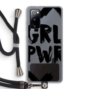 Girl Power #2: Samsung Galaxy S20 FE / S20 FE 5G Transparant Hoesje met koord