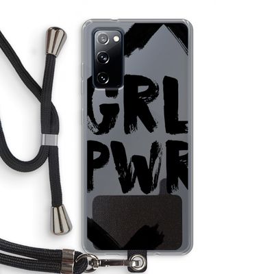 Girl Power #2: Samsung Galaxy S20 FE / S20 FE 5G Transparant Hoesje met koord
