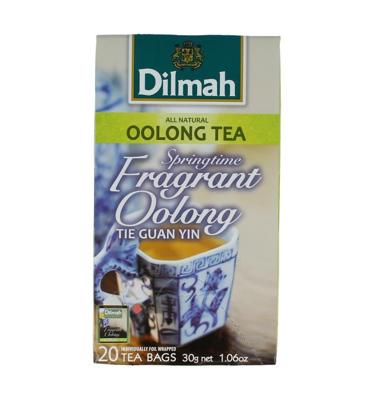 Springtime fragrant oolong green tea