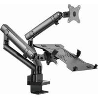 Gembird MA-DA3-02 flat panel bureau steun 81,3 cm (32 ) Zwart