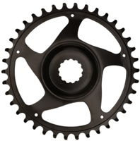 Kettingblad 38T KMC - geschikt voor Bosch generatie 3 - zwart