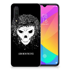 Silicone Back Case Xiaomi Mi 9 Lite Skull Hair