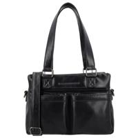 Hide & stitches porto handtas-Black