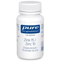 Pure Encapsulations Zink 15 Capsules Zinkpiconilaat 60Capsules