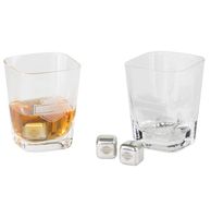 Harley-Davidson Silhouette Logo On The Rocks Whiskey Glazen Set