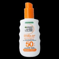 Ambre Solaire Hydraterende melk protect SPF50+ spray 150 Milliliter