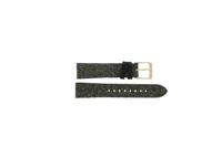 Horlogeband Michael Kors MK2878 Leder Zwart 18mm