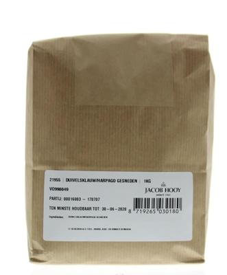 Jacob Hooy Duivelsklauw hapago gesneden 1 Kilogram