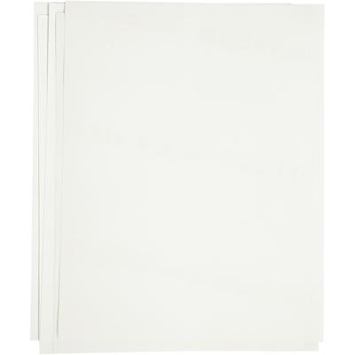Creativ Company Transfer vellen, vel 21,5x28 cm, voor donker en licht textiel, wit, 12 vel/ 1 doos