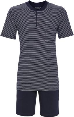 Katoenen heren shortama strepen