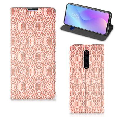 Xiaomi Mi 9T Pro | Hoesje met Magneet | Pattern Orange