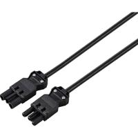 Sygonix SY-6676364 Verlengkabel Zwart 5 m