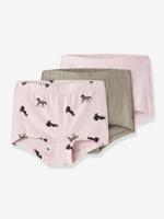Set van 3 hipsters BALLERINA HORSE voor meisjes NAME IT snoepjesroze