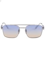 Prada Eyewear lunettes de soleil à monture rectangulaire - Argent