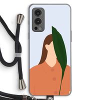 Leaf: OnePlus Nord 2 5G Transparant Hoesje met koord