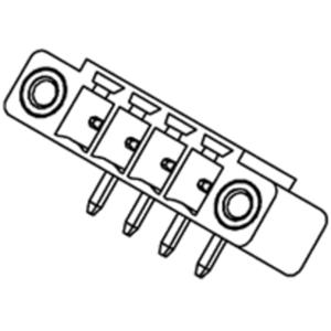 Molex 395061006 Printklem Aantal polen 6 1 stuk(s)