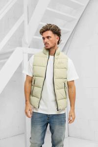Malelions Matt Crinkle Padded Vest Heren Lichtgroen - Maat S - Kleur: Lichtgroen | Soccerfanshop