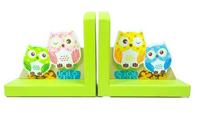 Simply for Kids Houten Boekensteunen Uiltjes