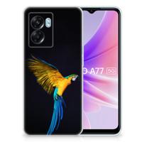 OPPO A77 | A57 5G | TPU Hoesje | Papegaai