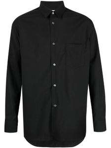 Comme Des Garçons Shirt chemise Shape 2 à manches longues - Noir