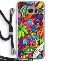 Represent: Samsung Galaxy S7 Edge Transparant Hoesje met koord Represent: Samsung Galaxy S7 Edge Transparant Hoesje met koord