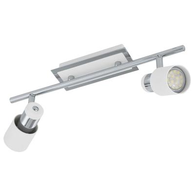 Eglo LedspotDavida 2-lichts metaalgrijs met wit - 92085